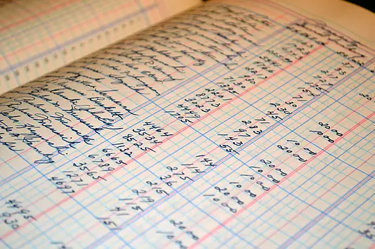 List in book