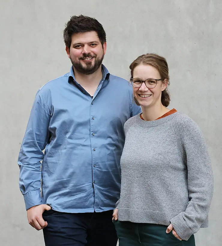 Jan Ickler und Madeleine Böhm