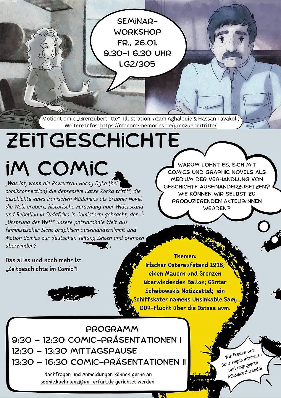 Ankündigungsplakat