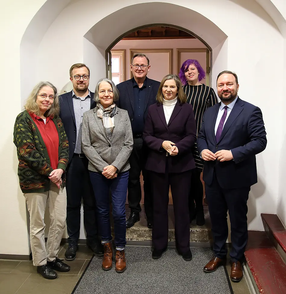 Gruppenbild im IBZ der Universität Erfurt