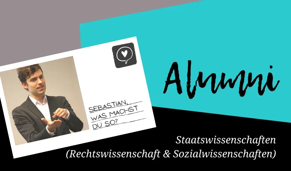 Alumni: Sebastian studierte Staatswissenschaften an der Uni Erfurt
