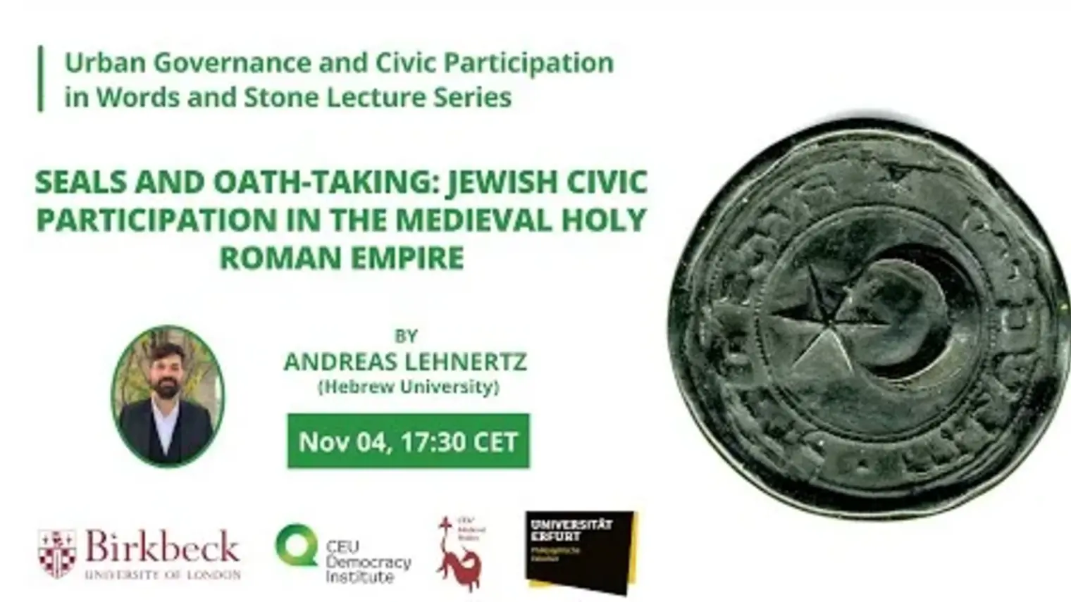 Title page of presentation