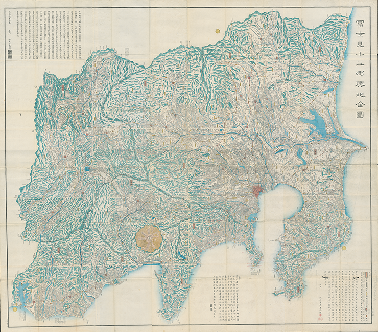 Karte Fuji San 
