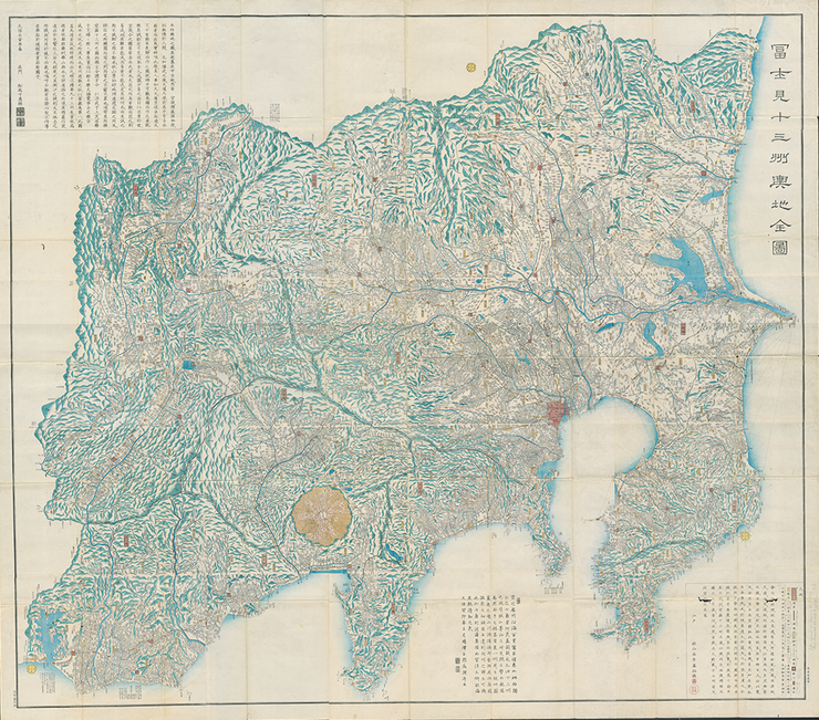 Karte Fuji San