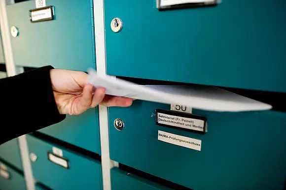 Postfächer, Universität Erfurt