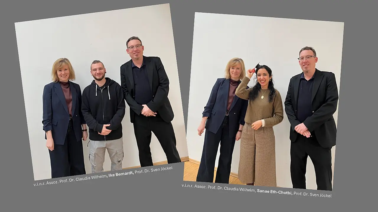 Diss Ike Bernard und Diss Sanae Eth-Chotbi