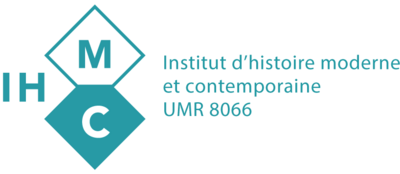 [Translate to English:] Logo Institut d'histoire moderne et contemporaine (IHMC) 