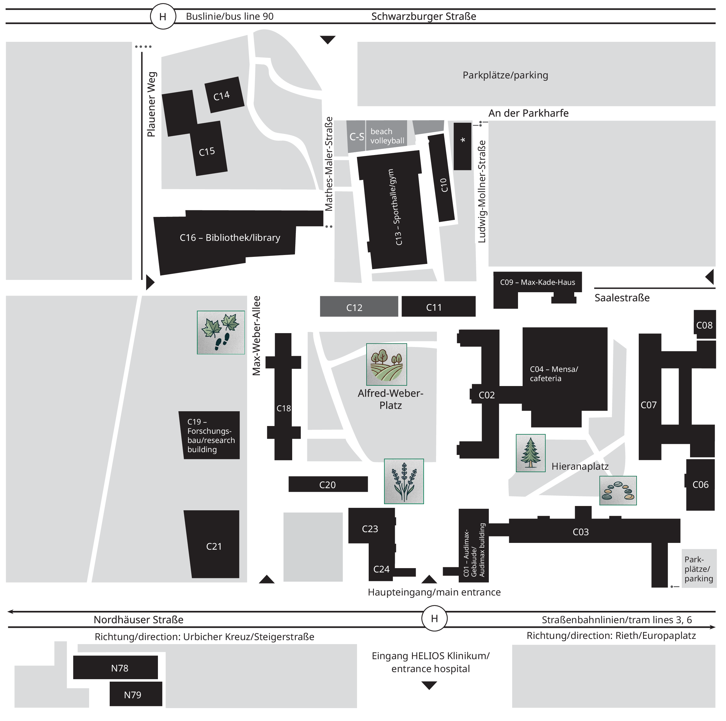 Campusplan
