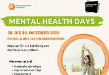 Plakat Mental Health Days 