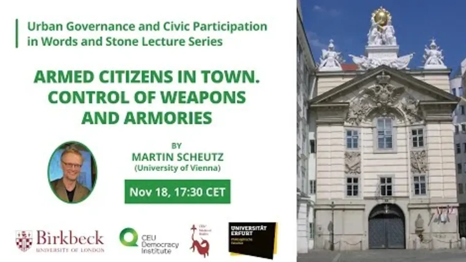 Title page of presentation 