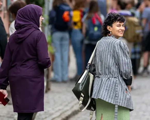 Studenten entdecken eine neue Stadt