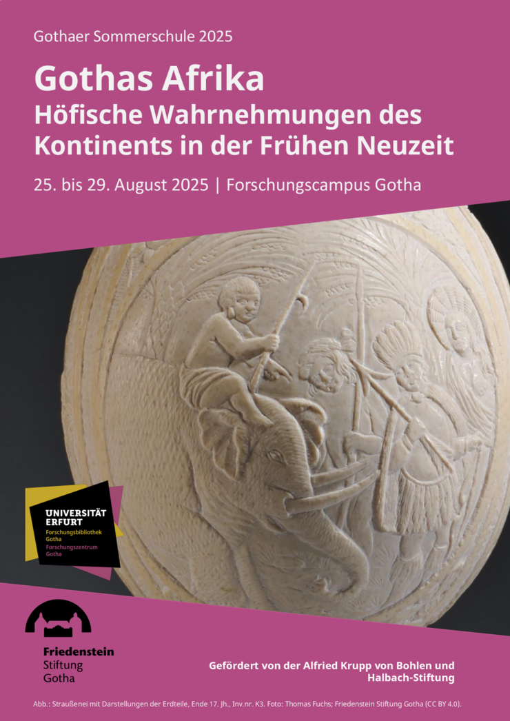 Poster for the Gotha Summer School  2025