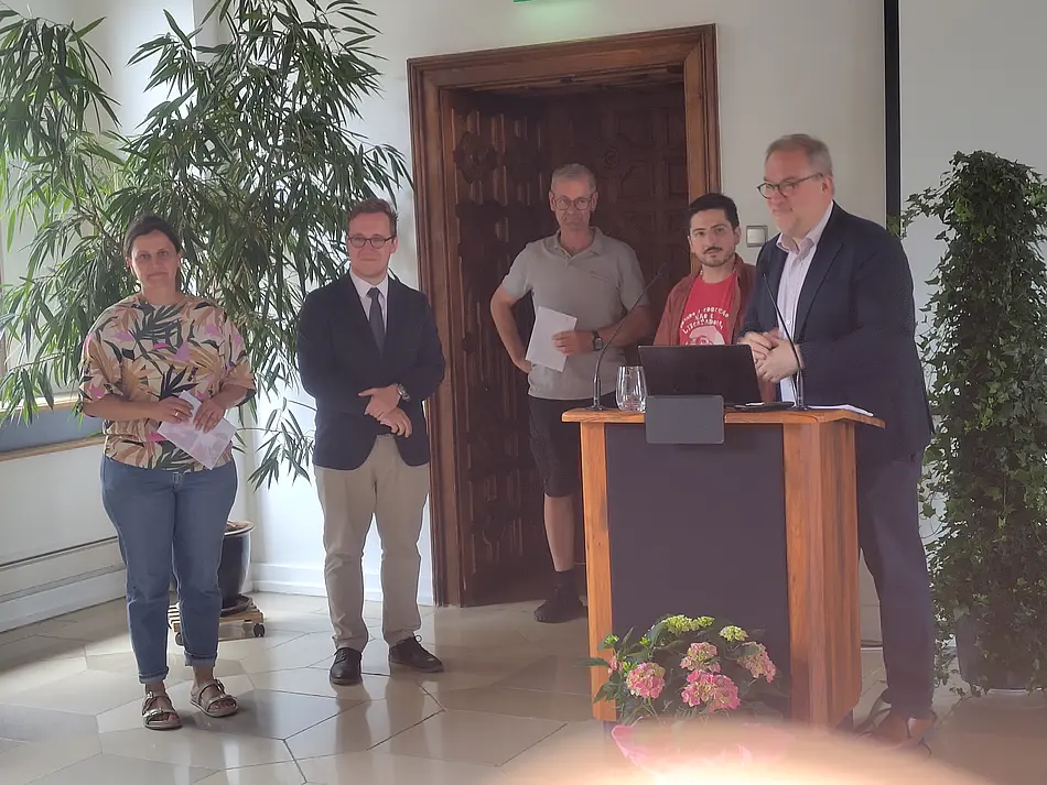 Organisatoren und Mitarbeiter der Stadt Meßkirch