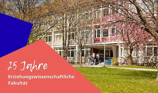 Blick auf das Lehrgebäude der Erziehungswissenschaftlichen Fakultät
