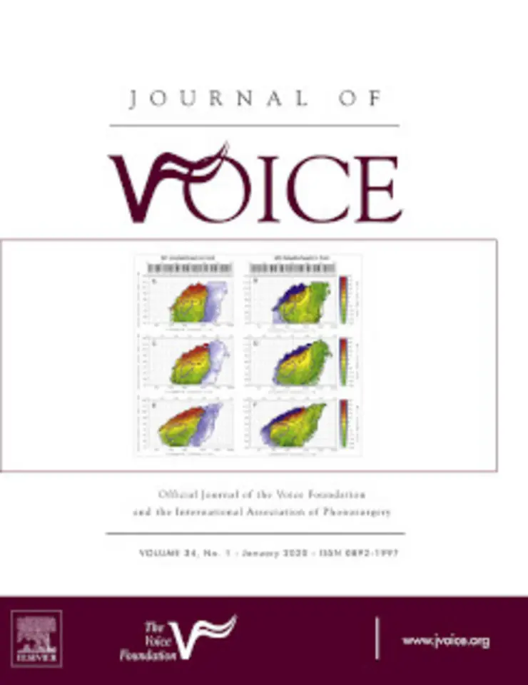 Cover Journal of Voice