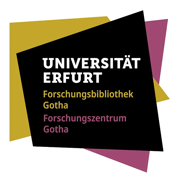 Doppellogo Forschungsbibliothek Gotha und Forschungszentrum Gotha