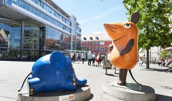 Kika-Figuren Maus und Elefant in Erfurt