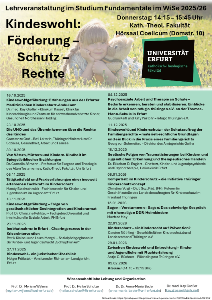 Plakat Stufu Kindeswohl