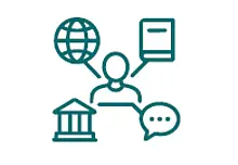 Grafik Studienfeld Gesellschaft Soziales an der Uni Erfurt