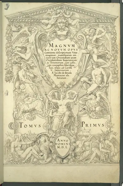 Jacopo Strada, Magnum ac Novum Opus, titlepage