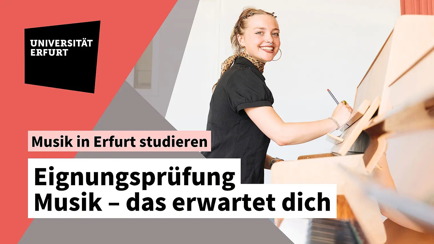 [Translate to English:] Eignungsprüfung Musik