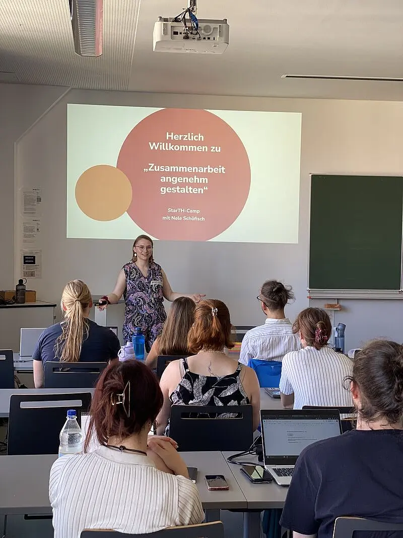 Nele Schöfisch auf dem StarTH Camp 2026