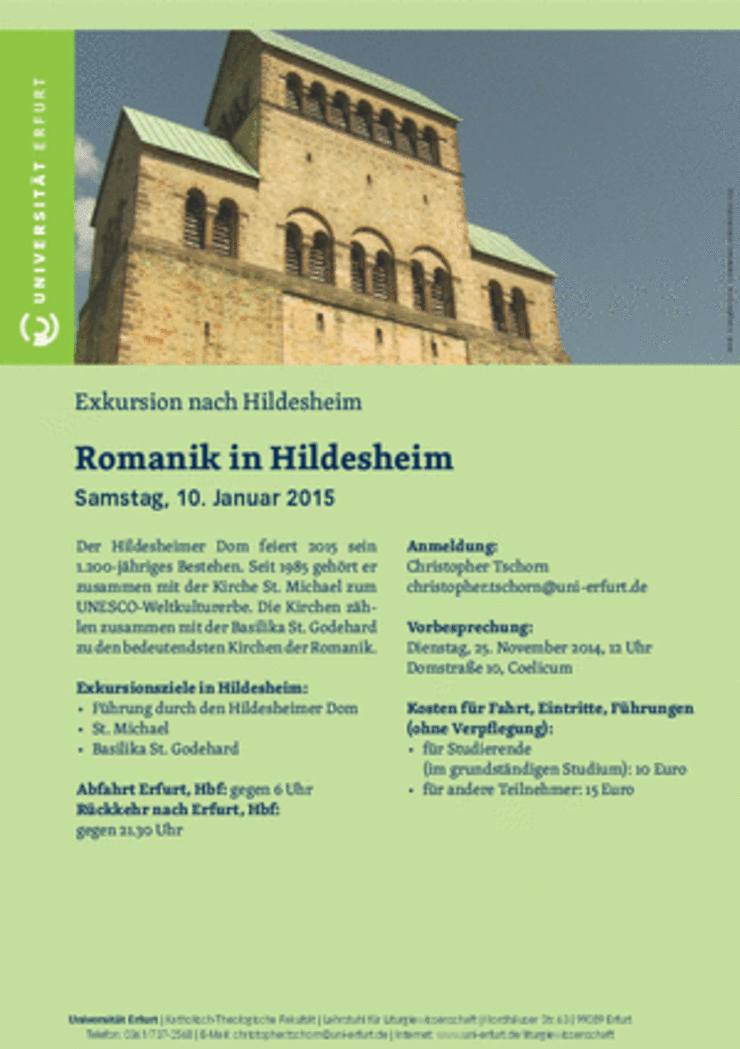 Exkursion Hildesheim