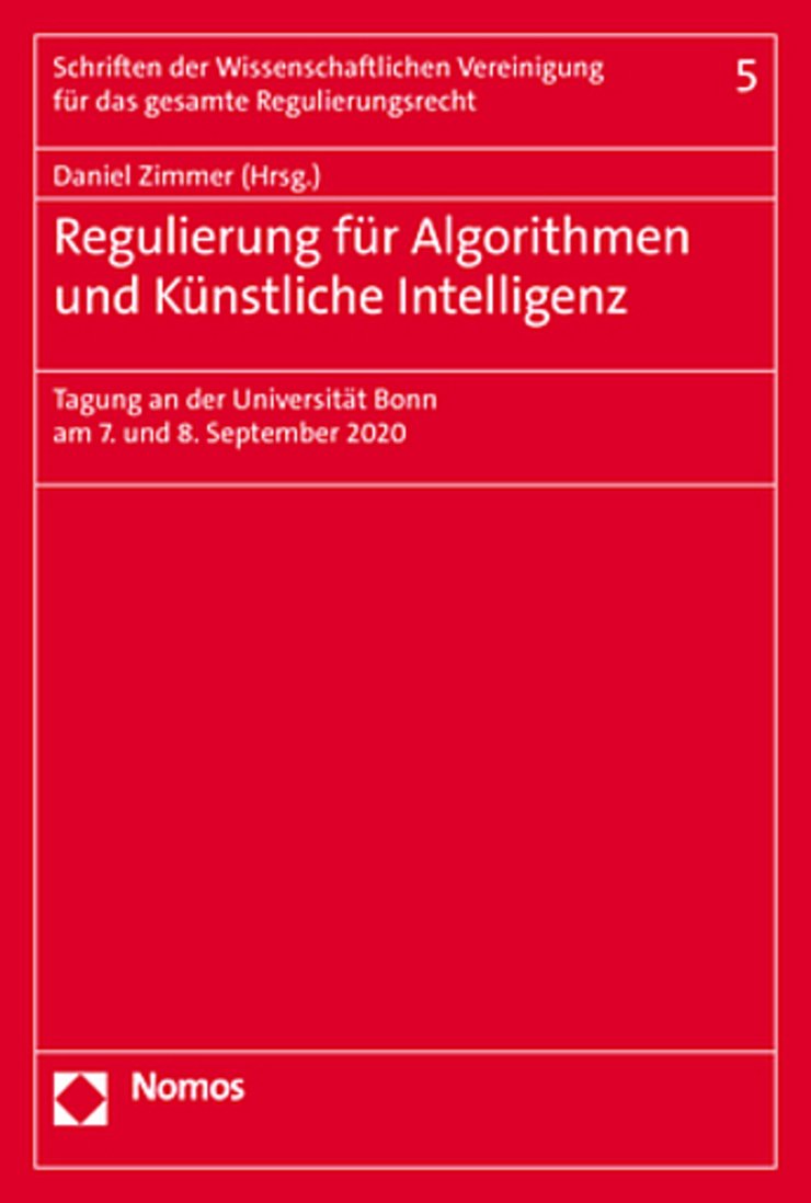Regulation for algorithms and artificial intelligence