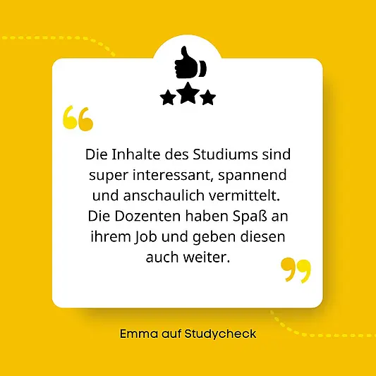 Bewertung Studiengang Kommunikationswissenschaft Erfurt