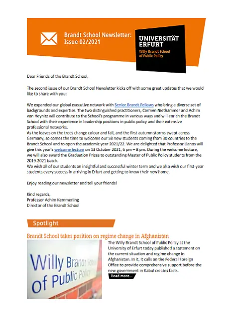 Second newsletter 2021