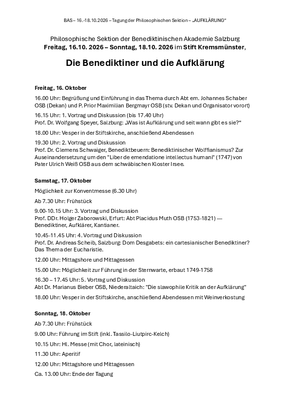 Programm