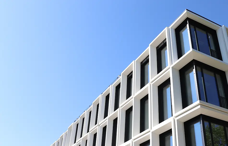 Forschungsbau "Weltbeziehungen" Aussenansicht