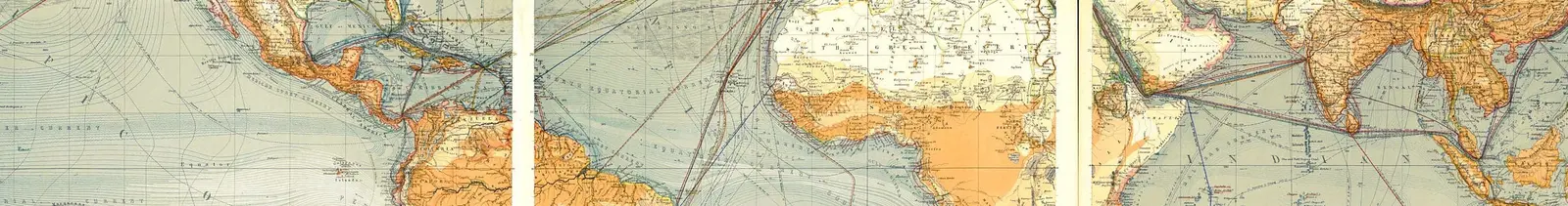 Karte Chart of the World