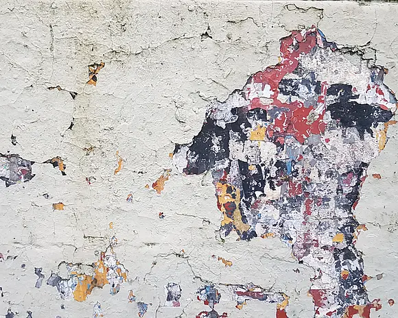 broken wall