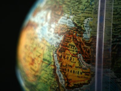 Globus Naher Osten