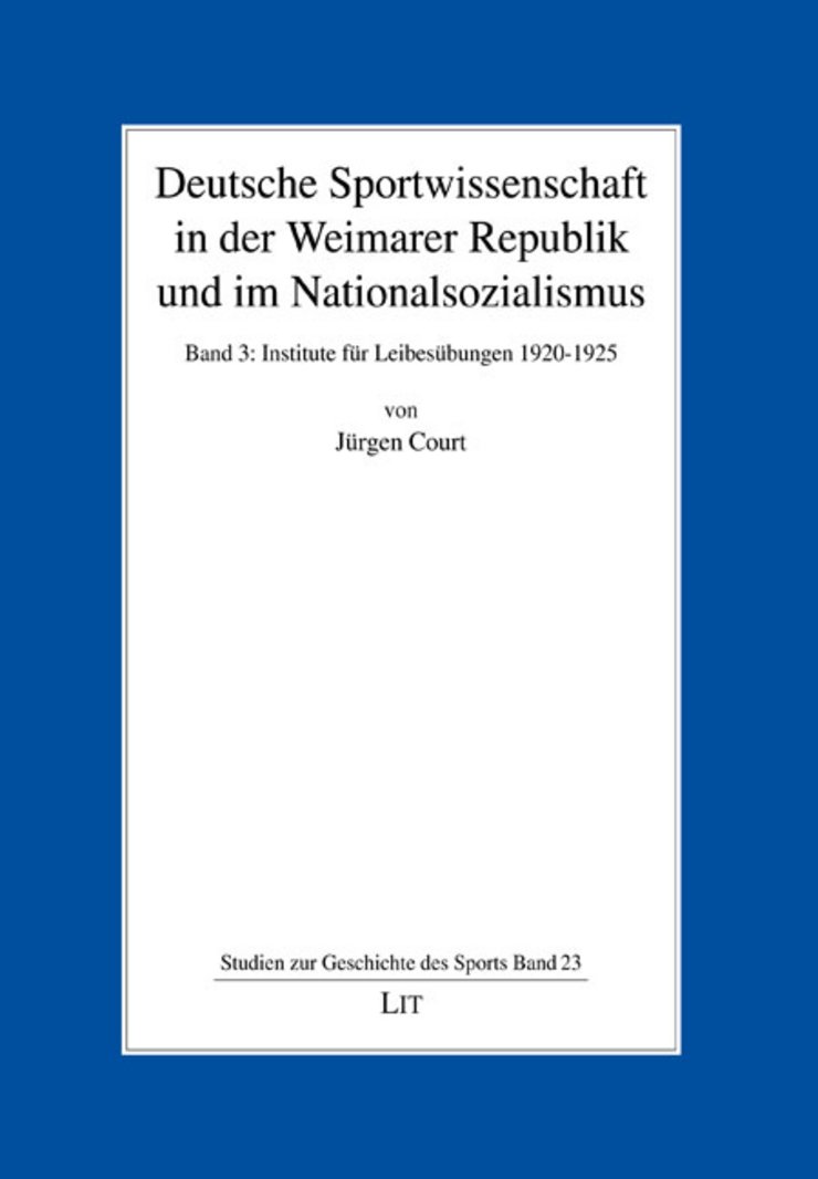 Buchcover Deutsche Sportwissenschaft