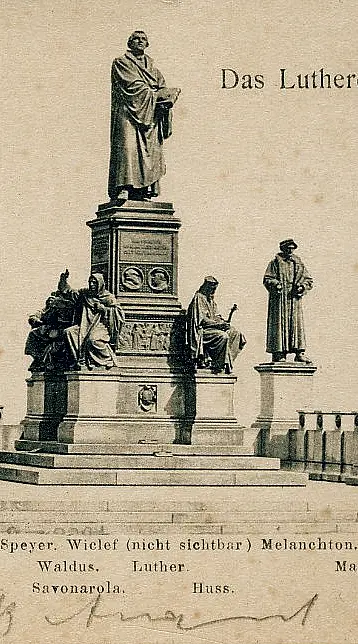 Postkarte Martin Luther