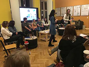Experten und Studierende sprechen über den "Gesunden Weg durchs Ref"