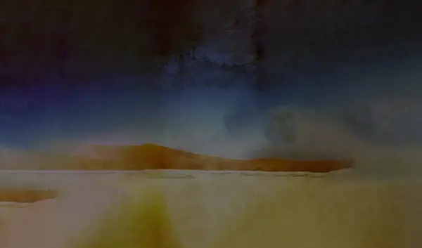 Abstraktes Bild einer Wüste