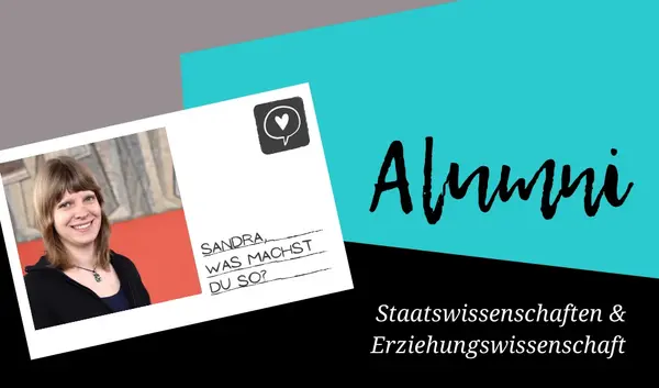 Alumni: Sandra studierte Rechtswissenschaft an der Uni Erfurt