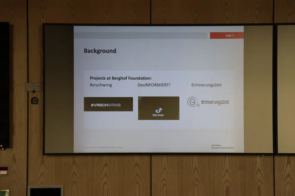 Dialogue on Peace Education