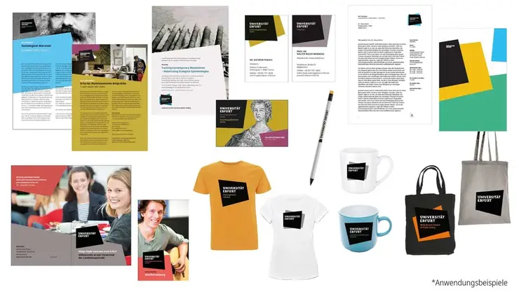 Anwendungsbeispiele des Corporate Designs