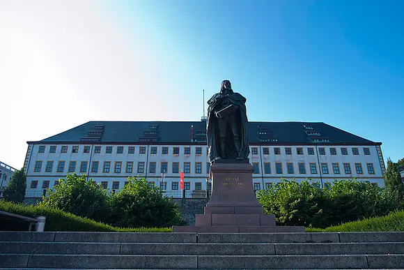 Außenansicht der Forschungsbibliothek Gotha der Universität Erfurt