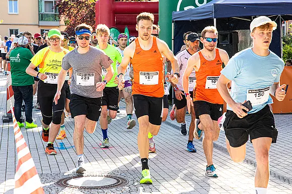 Start of the individual race at the 2026 Erfurt Campus Run