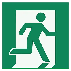 Symbol Notausgang