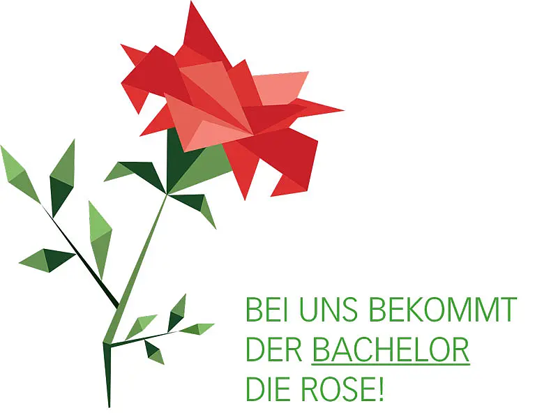 Ansicht der Postkarte "Bachelor 2016"