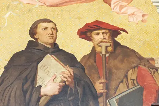 Martin Luther und Eobanus Hesses