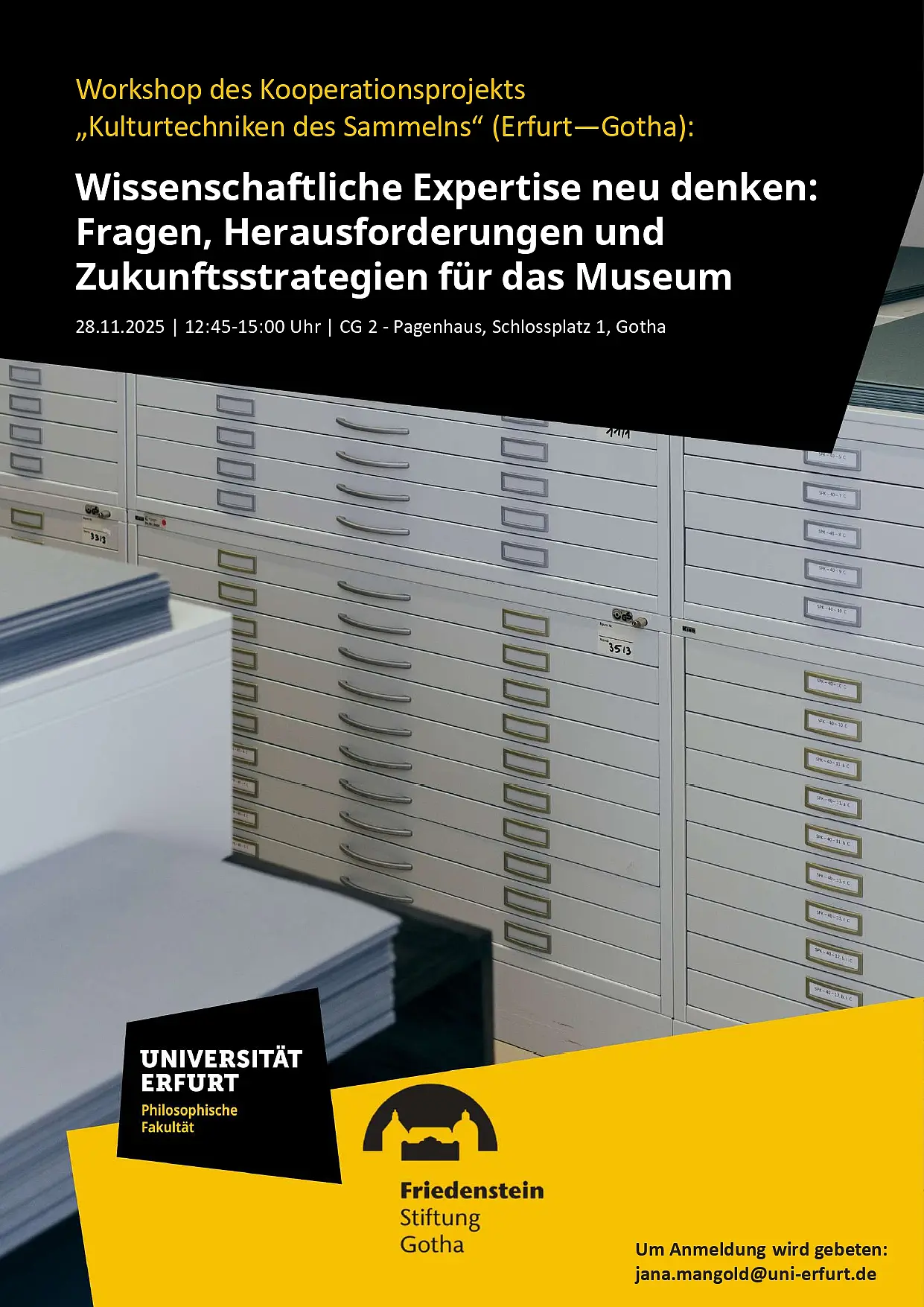 Plakat zum Workshop "Wissenschaftliche Expertise neu denken"