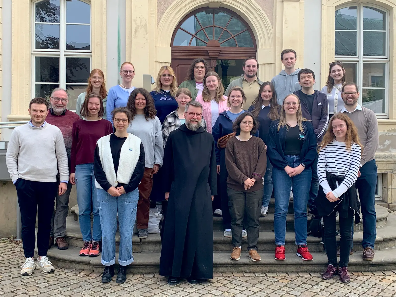 Gruppenbild auf der Huysburg