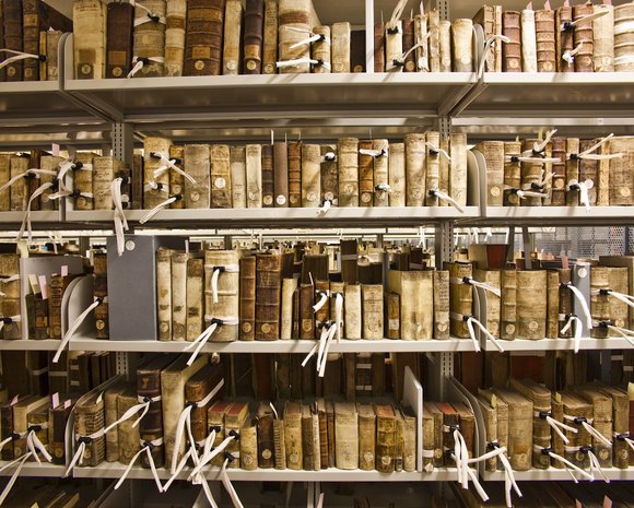 Alte Bücher in der Universitätsbibliothek Erfurt